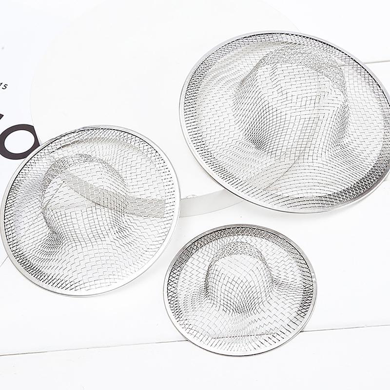 2 шт., сливной фильтр для ванной комнаты из нержавеющей стали, ловушки для волос для душа, сетка для скрининга
