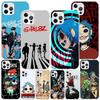 Чехол для телефона Gorillaz Anime для iPhone 17 Air 16 Pro Max 16E 15 + 14 Plus 11 12 13 Mini 7 8 SE Подарок Печать Чехол Fundas 17 Air 16 P