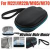 Портативная сумка-чехол с двойной молнией, водонепроницаемая, для беспроводной мыши, защита от царапин для Logitech M221/M220/M185/M170