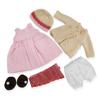 BlissfulPixie Handmade Waldorf Doll Clothes 30cm Clothes Set Lovely Box Girls Christmas Birthday Gift Abigail Clothes Accessories -