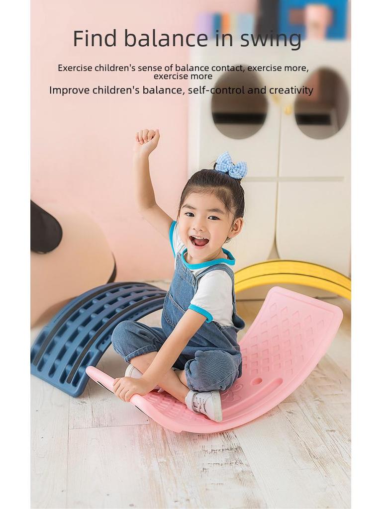 Seesaw Children's Indoor Smart Sensory Balance Board - Concentration and Bending Toy