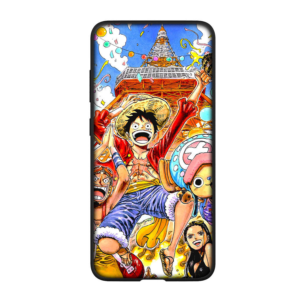 for Samsung Galaxy S25 S24 S23 Ultra FE Plus A17 A37 A57 A56 A55 A06 A16 A15 A36 A26 A35 A05 A25 A54 A34 Phone Case Anime Nico Robin One Piece Luffy