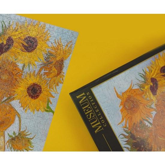 Пазл «Подсолнухи» из коллекции известных картин Клементони C31438, популярные корейские пазлы