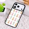 Kawaii Pineapple Art Phone Case for iPhone 17 Air 16 15 11 12 14 13 Pro Max Shockproof Cover