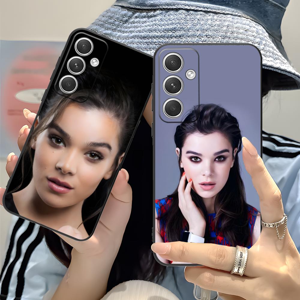 Матовый чехол из ТПУ для мобильного телефона Hailee Steinfeld для Samsung Galaxy S26 S25 S24 S23 S22 S21 S20 Note20 Plus FE Ultra Цветная крышка