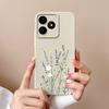 Простой Чехол для Realme Note 50 Стиль Leisure Полная Защита Ударопрочная Задняя Крышка Мягкий Жидкий Силикон Модель RMX3834 Чехол