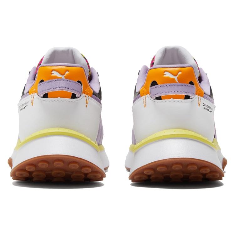 Puma Romero Britto x Wild Rider 'White Limelight Gum' Мужские 381097-01
