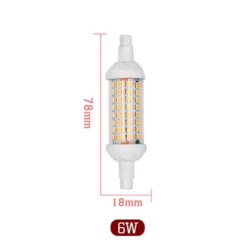 R7S LED Lamp 78mm 118mm 135mm Light Bulbs 6W 9W 12W SMD2835 Lampada LED Lamp 220V Corn Light Energy Saving Replace Halogen Light