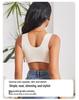 Plus Size Lace Back Front Clasp Push-up Tank Bra