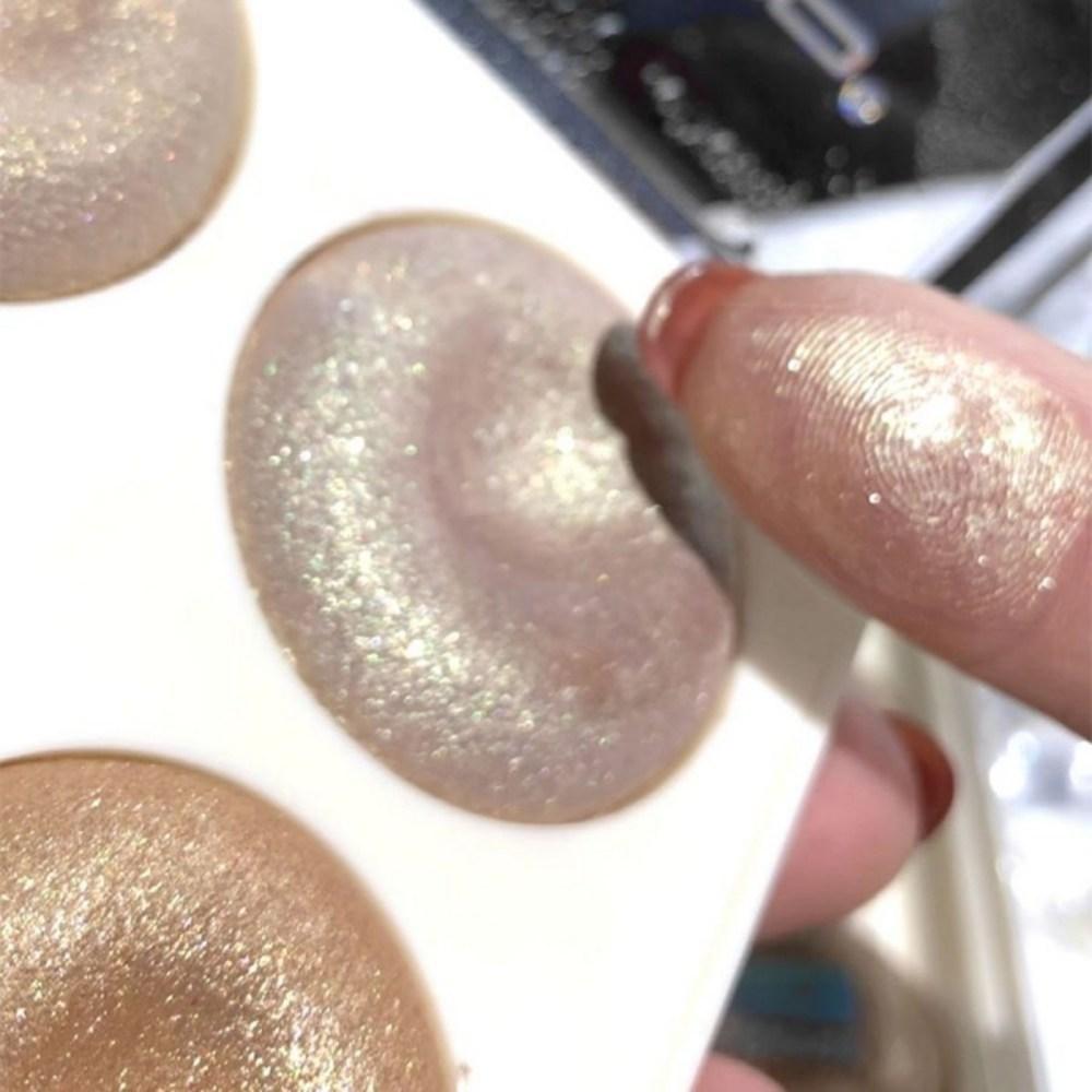Палитра кремовых хайлайтеров FUGU UP Shining Face Pearl Highlighter, 1 шт, 01