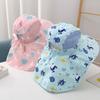 Bucket Cap Children's Sunscreen Hat Neck Ear Cover Kids Beach Caps Summer Baby Hat  UV Protection