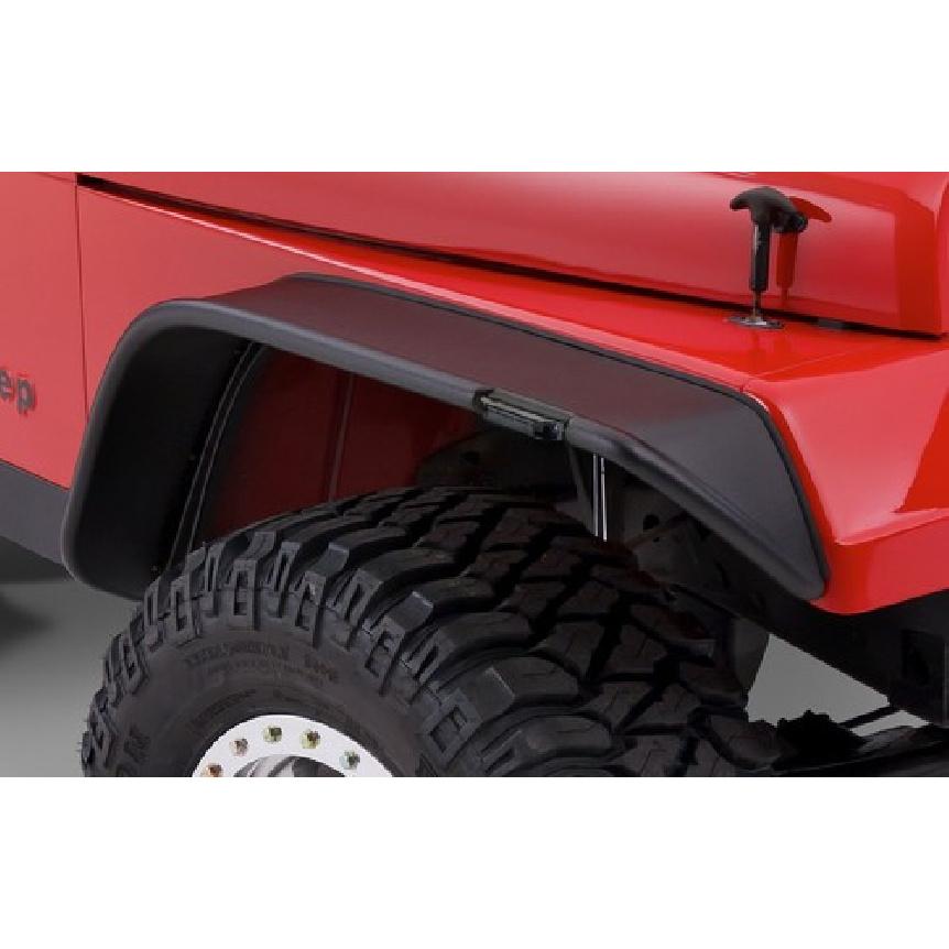 Задымленные 6-светодиодные белые боковые габаритные огни на крыло для Jeep Wrangler TJ JK и JL