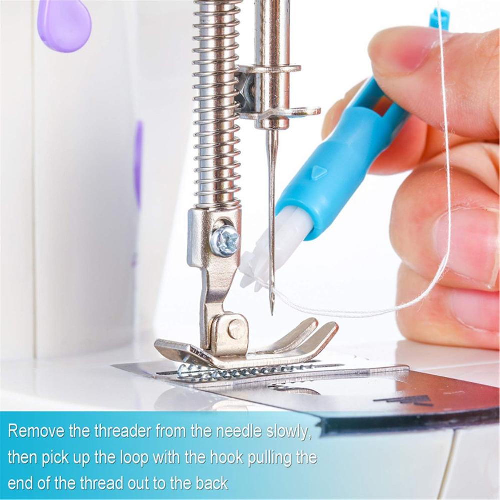 Handicraft Sew Up DIY Automatic Thread Device Needle Threader Stitch Insertion Tool Sewing Machine