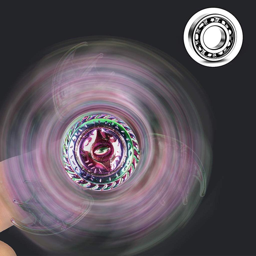 Игрушка-спиннер с крыльями дракона и глазами, сделанная из металла, трехручный спиннер с низким уровнем шума, высокоскоростная фокусирующая игрушка со стальным самосмазывающимся подшипником, Феникс,