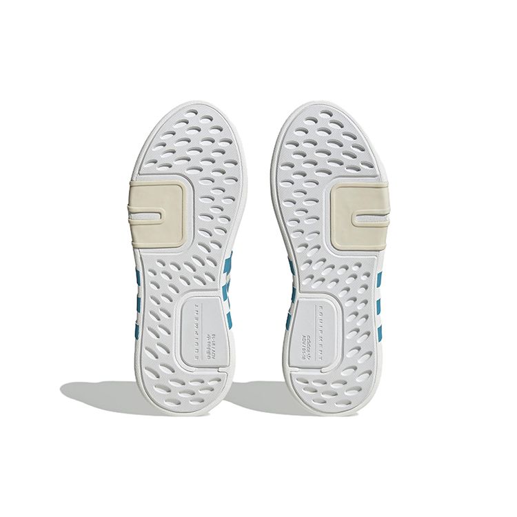 Adidas EQT Bask ADV Кремово-голубые унисекс кроссовки Белые ID0547