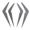 4Pcs Front Bumper Side Air Vent Trim Cover Intake Canard Fog Light Intake Frame Canard Replacement
