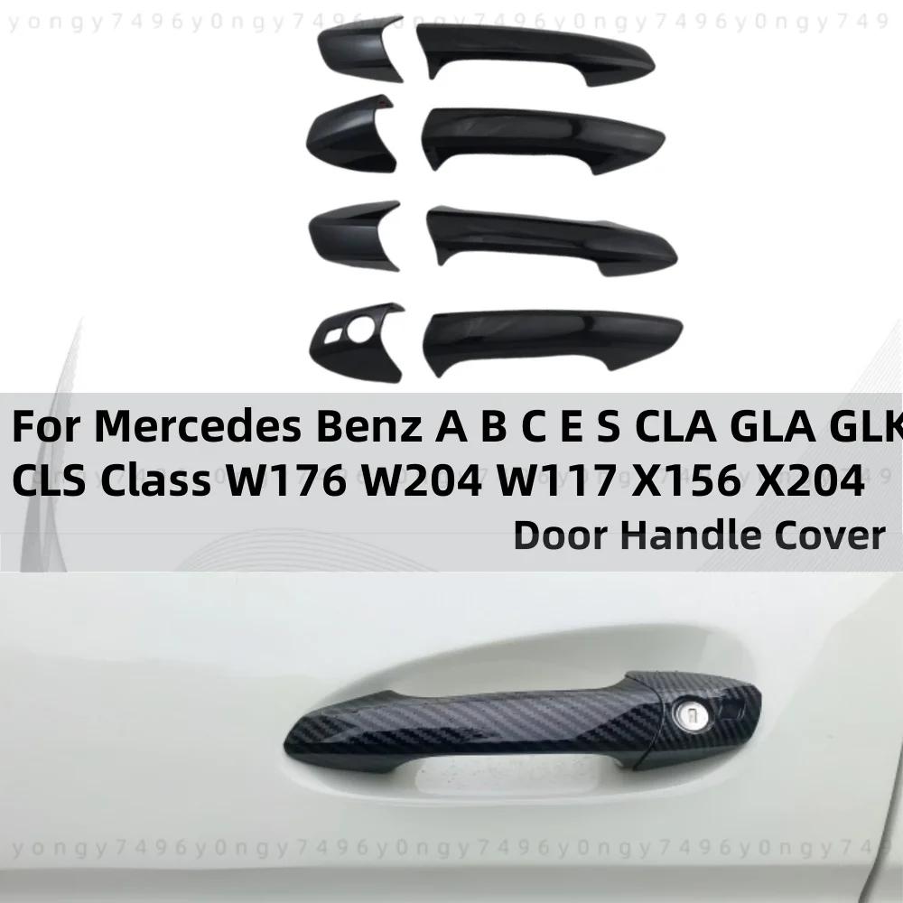 Аксессуары Для Mercedes Benz A B C E S CLA GLA GLk CLS Класса W176 W204 W117X156 X204 Декор Накладка На Ручку Двери Стиль Наклейка