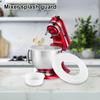 Крышки для чаши миксера для миксера KitchenAid 4,5-5 кварт, защита от брызг, прозрачная крышка с дополнительным отверстием для наливания
