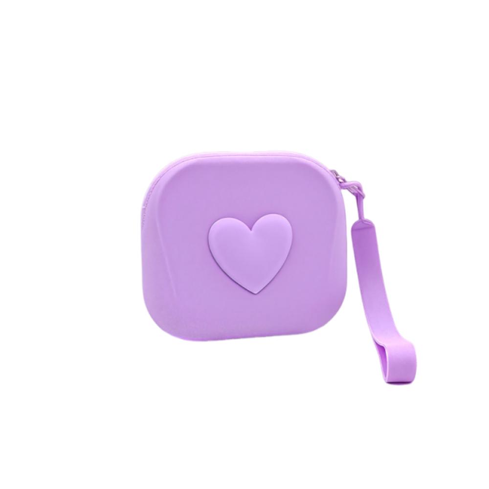Водонепроницаемая квадратная сумка для хранения Силиконовый органайзер для наушников Кошелек для монет Беспроводные наушники