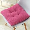 Extra Thick Fluffy Velvet Cushion Pad for Long Sitting - Large Round Chair or Floor Mat