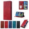 Simple Flip Case for Samsung 14 and Apple 15 - Leather Wallet Card Protective Cover for Business.