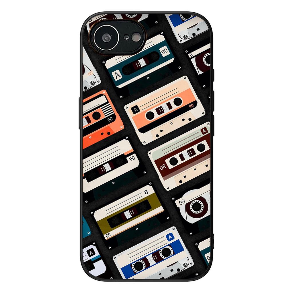 Cassette Wallpaper Tape Phone Cover for Xiaomi Redmi Note 13 14 ProPlus Pro Plus 14C A4 13C Pro+ Note14 Protective Case