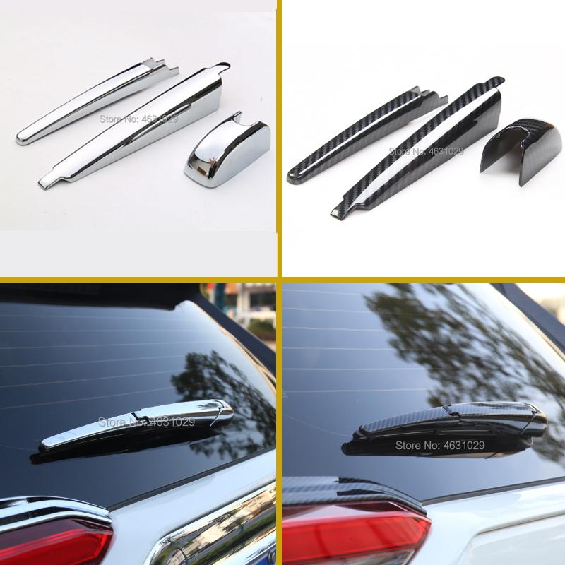 Крышка стеклоочистителя заднего заднего окна, отделка, стильное украшение, внешние аксессуары для Toyota