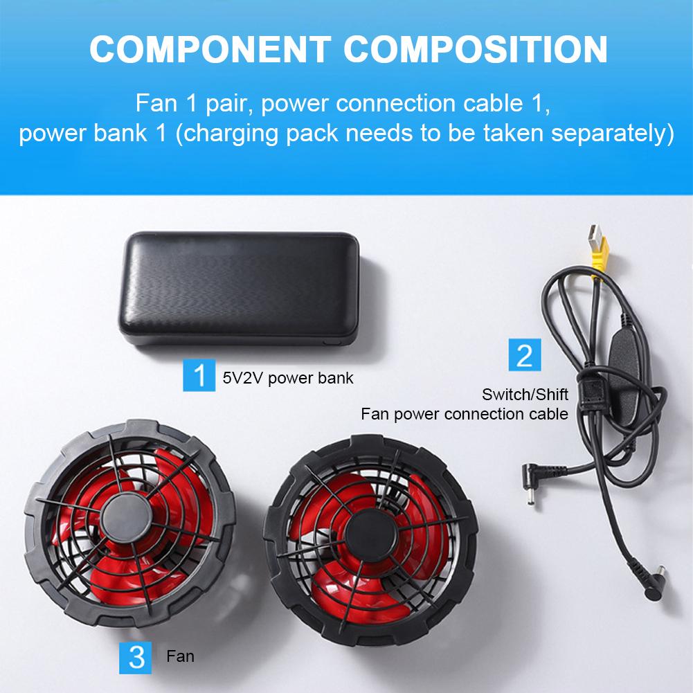Охлаждающий жилет, жилет с вентилятором, термостойкая одежда для кондиционера, дышащий жилет с охлаждающим вентилятором для лета, кемпинга, рыбалки, товары