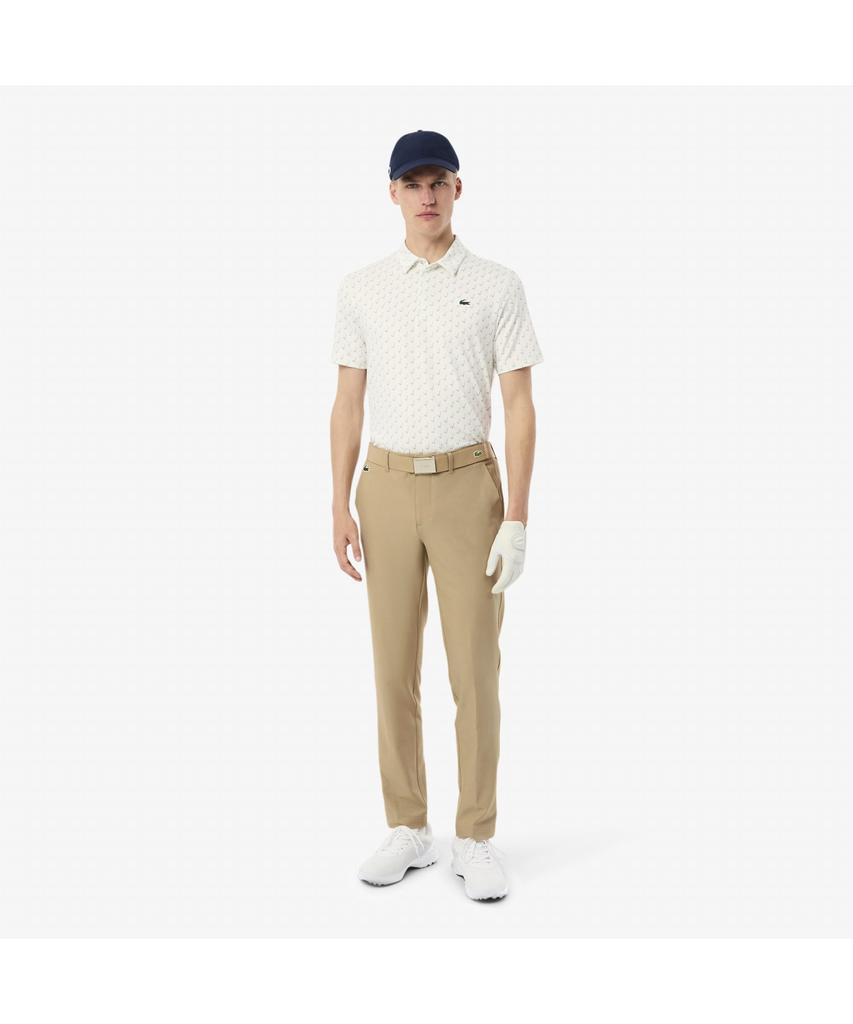 Мужские зауженные хлопковые брюки для гольфа LACOSTE Hh0921-55N 02S