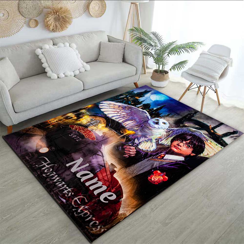 Warner Bros. Works (8) Customize your name rug, office chair cushion, home bedroom living room gift.