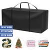 Large Capacity Storage Bag for Christmas Tree Xmas Decoration Garden Furniture Protective Cover Waterproof Cushion Dustproof Bag