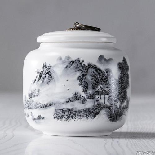 Креативная керамическая банка для хранения с крышкой, герметичная банка для чая, конфет, кофе, продуктов, контейнер для хранения, домашний декор, современная