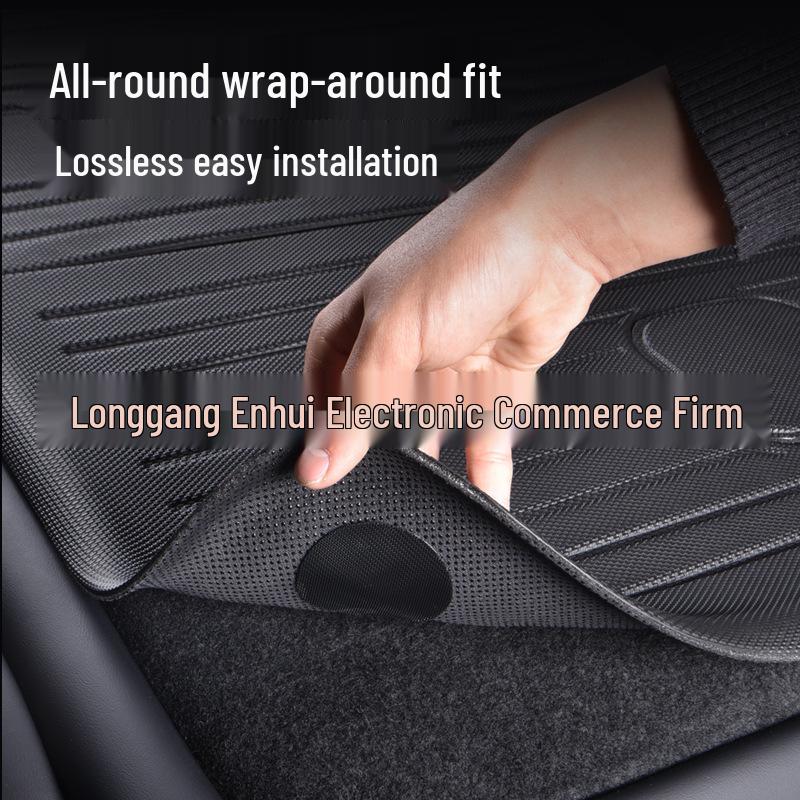 Tesla Model Y Anti-Kick Rear Seat Backrest and Trunk Protection Pad