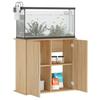 Aquarium Stand Sonoma Oak 81 x 36 x 73 cm Engineered Wood