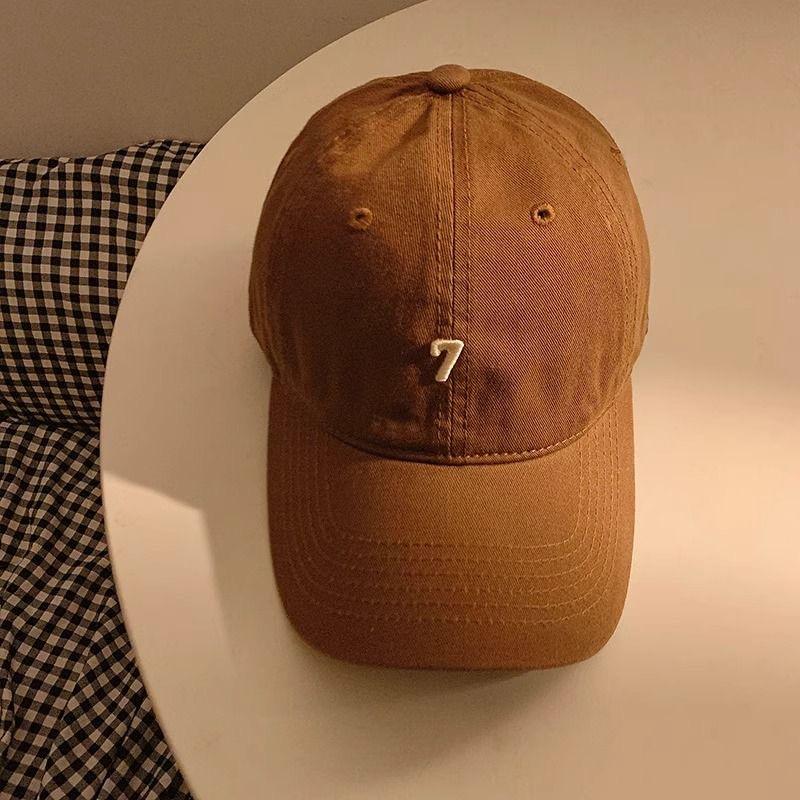 Four seasons simple couple versatile cap men's and women's retro big head circumference baseball cap casual and small face