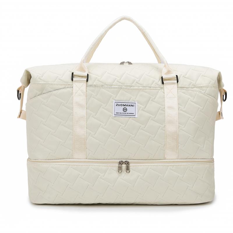 Large Capacity Travel Bag Women's Short-distance Outgoing Luggage Bag Storage Bag Dry And Wet Separate Sports Fitness Handbag