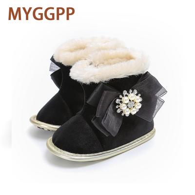 MYGGPP Зимние детские хлопковые сапоги Зимние сапоги Детская обувь Мягкая подошва От 0 до 1 года Детская обувь для малышей