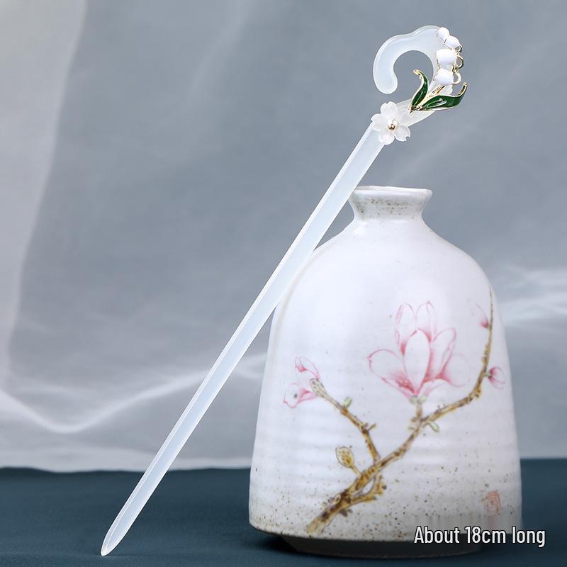 Изысканная винтажная заколка для волос с кисточкой для женщин - Элегантное украшение для волос в стиле ханьфу и ципао