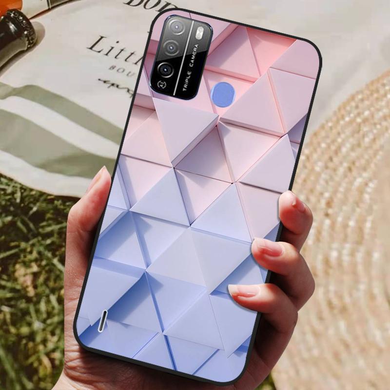 Для Itel Vision 1 Pro Чехол Мягкий Силикон Funda ТПУ Задняя Крышка для Itel Vision 1 Plus Чехлы для Телефона бампер Vision1 P36 Play Coque