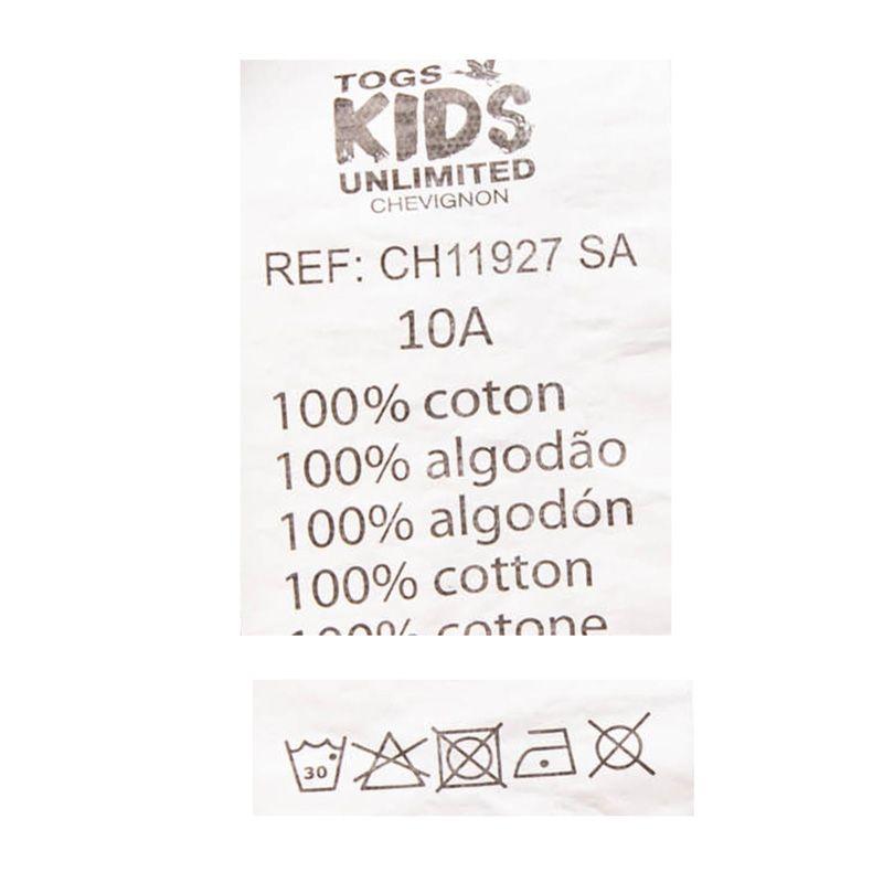 Детский короткий комбинезон из 100% хлопка CHEVIGNON