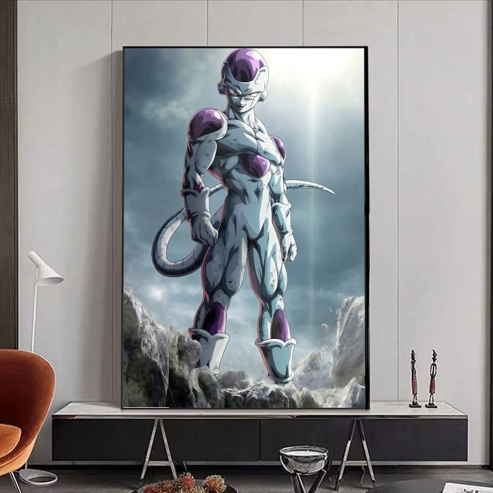 1 шт. Аниме DRAGON BALL Фриза плакаты Самоклеящаяся Бумажная Печать Дом Гостиная Спальня Прихожая Бар Кафе Искусство