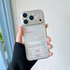 Мультяшный кролик Наклейка на заднюю панель клавиатуры для iPhone 16/17 Pro/Pro Max Пленка для объектива