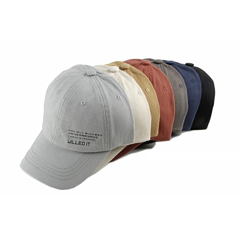 Letter Men's Baseball Cap Spring Summer Cap Women's Sun Hat Peak Cap