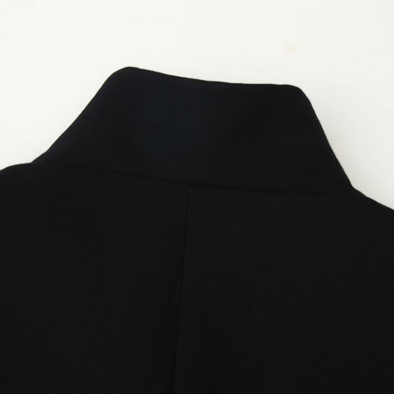 2026 Womens Street Style Blazer Solid Color Stand Collar Single Breasted Long Sleeve Casual Outerwear S M L
