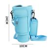 Neoprene Water Bottle Pouch Zipped Pocket Insulated Mug Cover Tumbler Cup Sleeve  Hiking