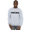 Star Wars Mens The Mandalorian Logo Sweatshirt