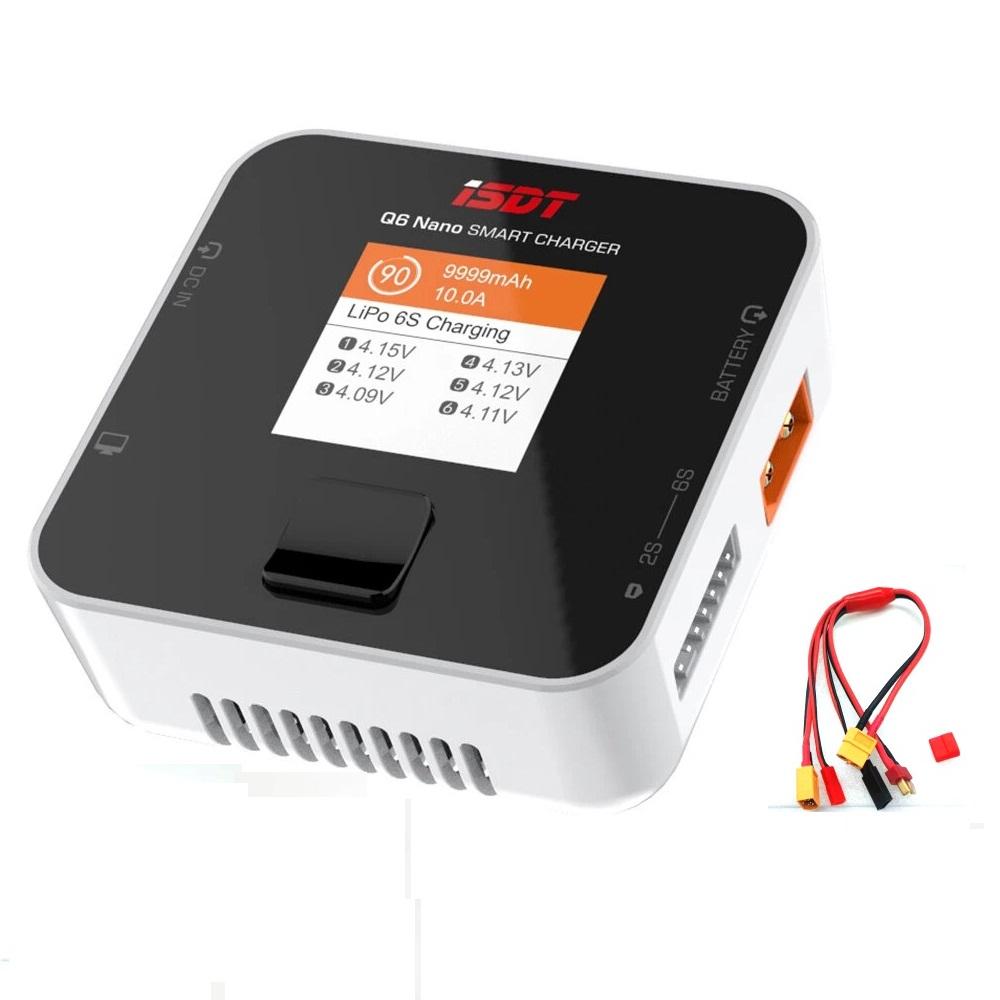 Зарядное устройство для литий-полимерных аккумуляторов Go 200 Вт 8 А, цветной карман для литий-полимерных аккумуляторов 1-6S (Подарок XT60 к t plug)