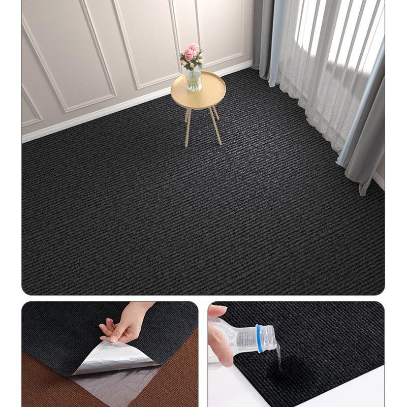 Modern Self-Adhesive Non-Slip Patchwork Carpet for Living Room and Bedroom