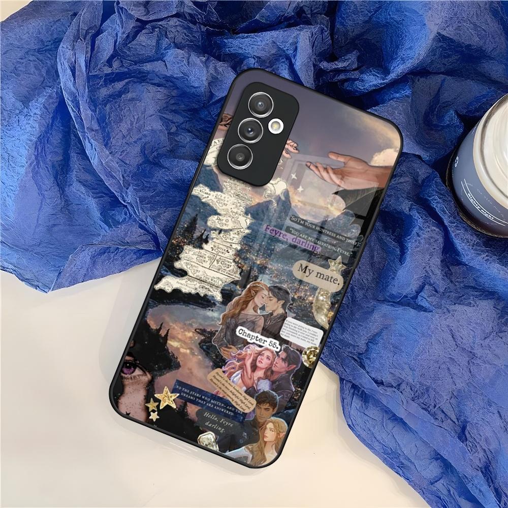Чехол для телефона Acotar A Court of Mist and Fury для Samsung Galaxy S26 S25 S24 S30 S21 S23 S20 S22 Fe Pro Edge Ultra Plus стеклянный Чехол