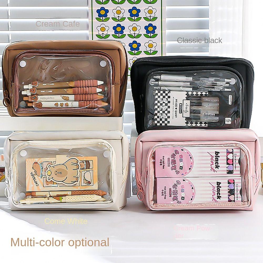 Multi-functional Pencil Case Detachable Stationery Organizer for Student Gift